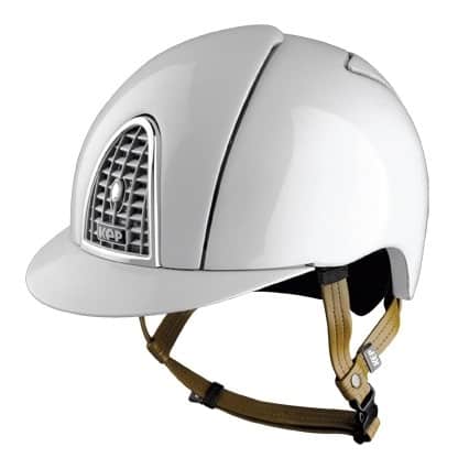 KEP Helmet Cromo Shine- White