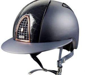 KEP Helmet Cromo Textile Cocco Blue